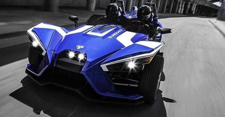  Polaris Slingshot Blue Fire SL LE 2016 года  (фото 5 из 9)